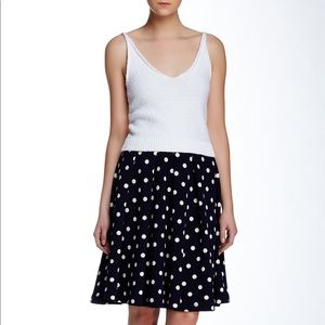 Lelis Black Polka Dot Skirt